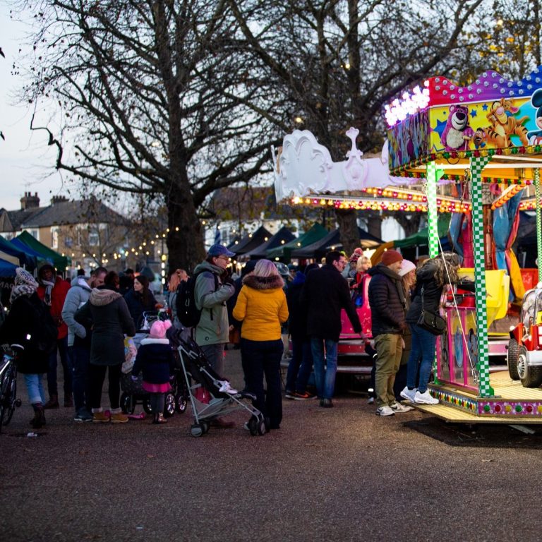 Tottenham Winter Festival fun fair and stalls